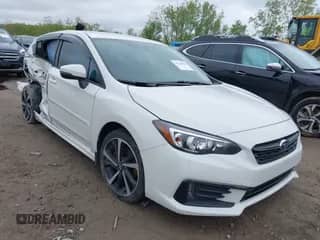2021 Subaru Impreza Special Sports с VIN 4S3GTAJ66M1705044, выставлен на аукционе IAAI как лот 42216860 с пробегом 44 381 миль миль и . История ставок и продаж доступна на DreamBid. Изображение 1.