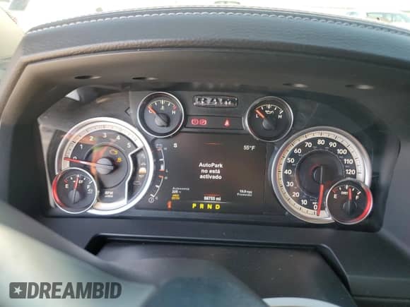 2017 Ram 1500 Laramie with VIN 1C6RR7NMXHS879760, listed as a Copart auction lot 50131655 with 98,755 mi miles and Clean title. Bid and sale history available at DreamBid. Image 9.