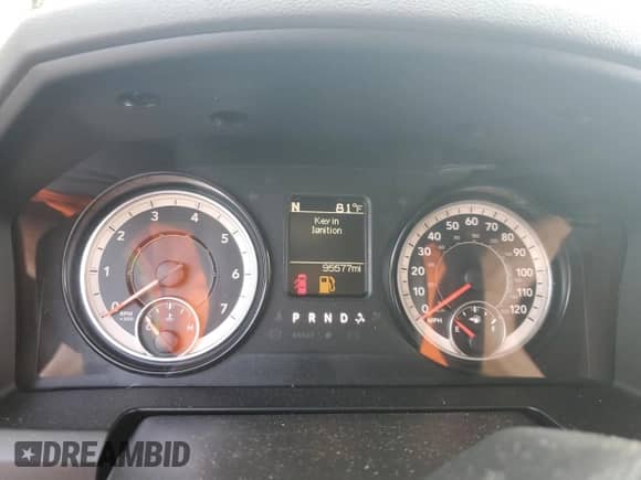 2017 Ram 1500 Express with VIN 1C6RR6KTXHS622698, listed as a Copart auction lot 68630675 with 95,577 mi miles and Salvage title. Bid and sale history available at DreamBid. Image 9.