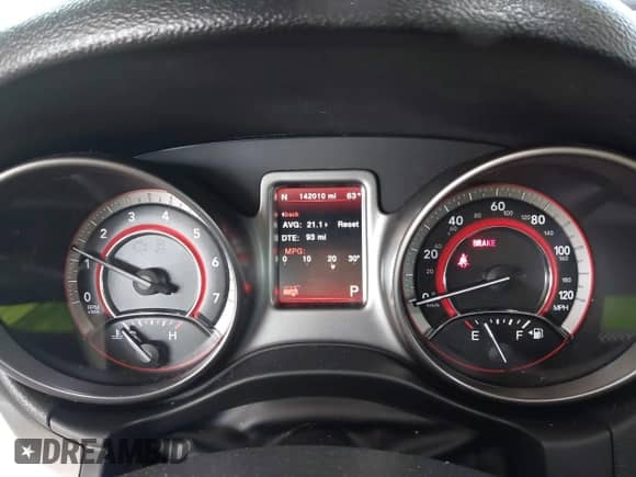 2017 Dodge Journey Crossroad with VIN 3C4PDCGB2HT598893, listed as a IAAI auction lot 42871537 with 142,010 mi miles and . Bid and sale history available at DreamBid. Image 7.