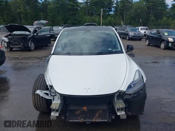 2022 Tesla Model Y Performance with VIN 7SAYGDEF7NF540878, listed as a IAAI auction lot 43102241 with 48,998 mi miles and . Bid and sale history available at DreamBid. Image 13.