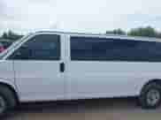2014 Chevrolet Express Passenger LT with VIN 1GAZG1FG0E1158913, listed as a IAAI auction lot 43037460 with 149,212 mi miles and . Bid and sale history available at DreamBid. Image 15.