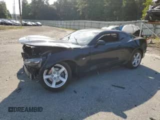 2023 Chevrolet Camaro 1LT z VIN 1G1FB1RS8P0127936, wystawiony jako Copart lot #69755505 z przebiegiem 50 122 mil mil oraz Szkoda całkowita • Salvage title. Historia ofert i sprzedaży dostępna na DreamBid. Obrazek 1.