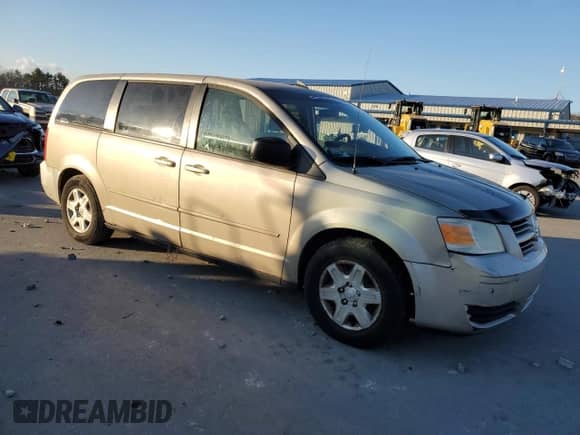 2009 Dodge Caravan with VIN 208HN44EX9R651559, listed as a Copart auction lot 45508355 with 127,852 mi miles and Non repairable. Bid and sale history available at DreamBid. Image 4.