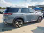 2023 Nissan Pathfinder Platinum with VIN 5N1DR3DH2PC241541, listed as a Copart auction lot 80838075 with 43,063 mi miles and Clean title. Bid and sale history available at DreamBid. Image 3.