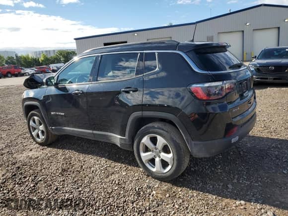 2021 Jeep Compass Latitude with VIN 3C4NJDBB7MT550913, listed as a Copart auction lot 69798575 with 56,228 mi miles and Salvage title. Bid and sale history available at DreamBid. Image 2.