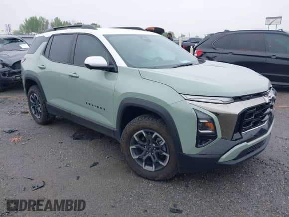2025 Chevrolet Equinox AWD ACTIV с VIN 3GNAXSEG6SL125860, выставлен на аукционе IAAI как лот 41949440 с пробегом 1 284 миль миль и . История ставок и продаж доступна на DreamBid. Изображение 1.