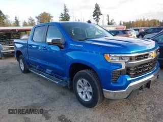 2022 Chevrolet Silverado 1500 LT z VIN 1GCPDDEK1NZ631444, wystawiony jako IAAI lot #43555685 z przebiegiem 57 360 mil mil oraz . Historia ofert i sprzedaży dostępna na DreamBid. Obrazek 1.