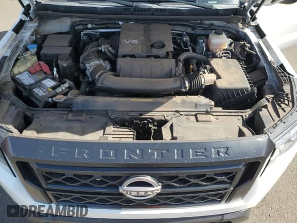2023 Nissan Frontier Pro-X with VIN 1N6ED1EJXPN601170, listed as a Copart auction lot 59805945 with 51,885 mi miles and Salvage title. Bid and sale history available at DreamBid. Image 11.