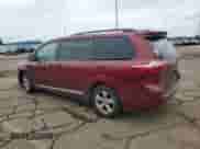 2017 Toyota Sienna LE with VIN 5TDKZ3DC1HS794956, listed as a Copart auction lot 62742435 with 107,953 mi miles and Salvage title. Bid and sale history available at DreamBid. Image 2.