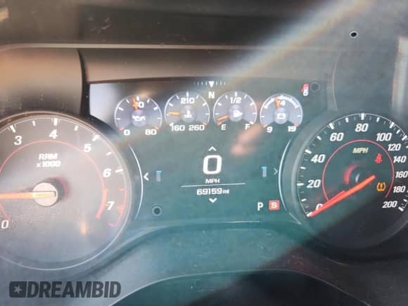 2019 Chevrolet Camaro 2SS с VIN 1G1FH1R77K0104067, выставлен на аукционе Copart как лот 70703695 с пробегом 69 159 миль миль и Списание • Salvage title. История ставок и продаж доступна на DreamBid. Изображение 9.