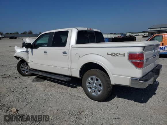 2013 Ford F-150 Lariat z VIN 1FTFW1ET9DKD16055, wystawiony jako Copart lot #84370865 z przebiegiem Nie podano mil oraz Szkoda całkowita • Salvage title. Historia ofert i sprzedaży dostępna na DreamBid. Obrazek 2.