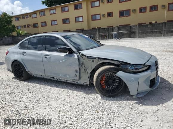 2023 BMW M3 с VIN WBS53AY06PFR14874, выставлен на аукционе Copart как лот 60153455 с пробегом 28 407 миль миль и Списание • Salvage title. История ставок и продаж доступна на DreamBid. Изображение 4.