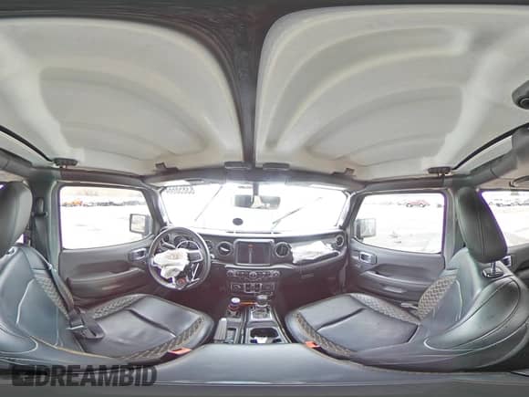 2023 Jeep Wrangler Sahara Altitude with VIN 1C4HJXEG5PW507949, listed as a Copart auction lot 83858664 with 19,967 mi miles and Salvage title. Bid and sale history available at DreamBid. Image 16.