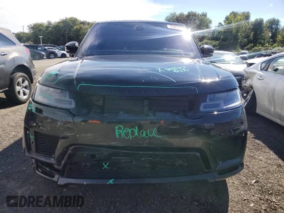 2018 Land Rover Range Rover Sport SE with VIN SALWG2RV2JA412845, listed as a Copart auction lot 71853435 with 76,227 mi miles and Salvage title. Bid and sale history available at DreamBid. Image 5.