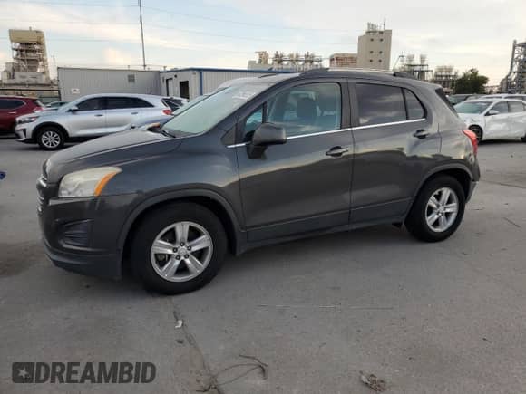 2015 Chevrolet Trax LT с VIN 3GNCJLSB3FL245369, выставлен на аукционе Copart как лот 67394025 с пробегом 62 670 миль миль и Списание • Salvage title. История ставок и продаж доступна на DreamBid. Изображение 1.