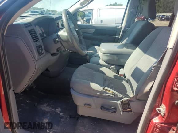 2007 Dodge 1500 SLT with VIN 1D7HA18297S213707, listed as a Copart auction lot 67196805 with 192,450 mi miles and Salvage title. Bid and sale history available at DreamBid. Image 7.
