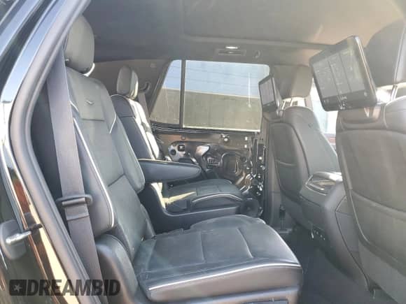 2021 Cadillac Escalade Premium Luxury with VIN 1GYS4BKL3MR392936, listed as a Copart auction lot 66080785 with Not provided miles and Salvage title. Bid and sale history available at DreamBid. Image 11.
