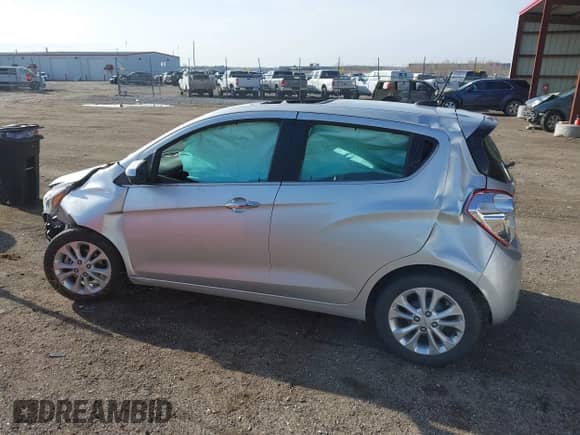 2022 Chevrolet Spark 2LT with VIN KL8CF6SA1NC014721, listed as a IAAI auction lot 41902268 with 25,383 mi miles and . Bid and sale history available at DreamBid. Image 14.