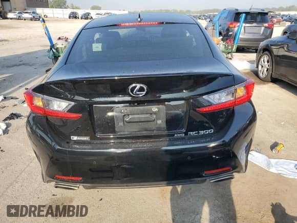 2017 Lexus RC 300 z VIN JTHSM5BC4H5003711, wystawiony jako Copart lot #80391425 z przebiegiem 33 220 mil mil oraz Szkoda całkowita • Salvage title. Historia ofert i sprzedaży dostępna na DreamBid. Obrazek 6.