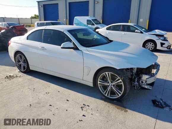 2016 BMW 4 Series 428i with VIN WBA3V7C52G5A25056, listed as a Copart auction lot 71228335 with 126,162 mi miles and Salvage title. Bid and sale history available at DreamBid. Image 4.