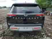 2025 Nissan Pathfinder Platinum с VIN 5N1DR3DK4SC244090, выставлен на аукционе Copart как лот 59837495 с пробегом 682 миль миль и Списание • Salvage title. История ставок и продаж доступна на DreamBid. Изображение 6.