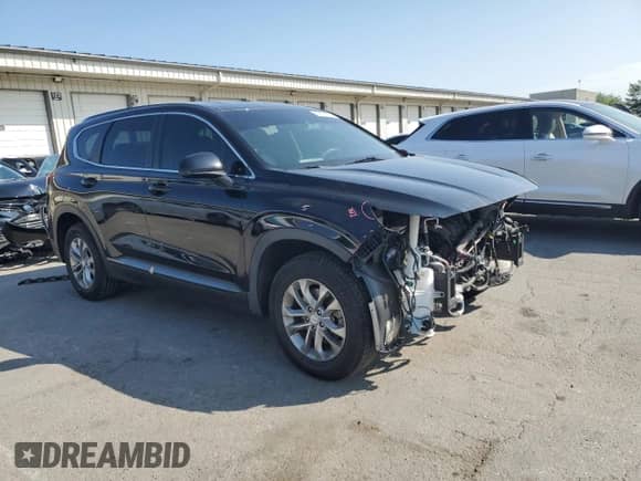 2019 Hyundai Santa Fe SE with VIN 5NMS23AD0KH011976, listed as a Copart auction lot 68183555 with 132,694 mi miles and Salvage title. Bid and sale history available at DreamBid. Image 4.