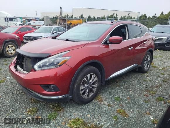 2018 Nissan Murano SV z VIN 5N1AZ2MH6JN157182, wystawiony jako Copart lot #87400805 z przebiegiem 147 425 mil mil oraz Szkoda całkowita • Salvage title. Historia ofert i sprzedaży dostępna na DreamBid. Obrazek 1.