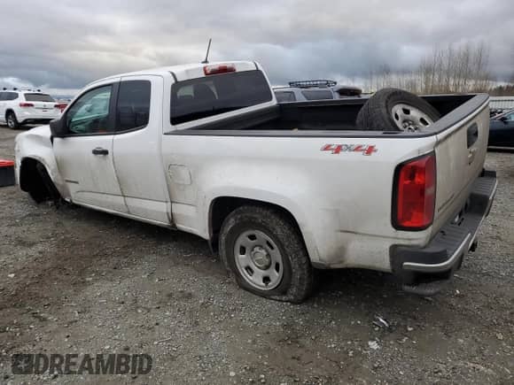 2020 Chevrolet Colorado 4WD Work Truck with VIN 1GCHTBEA4L1238181, listed as a Copart auction lot 47656755 with 144,192 mi miles and Salvage title. Bid and sale history available at DreamBid. Image 2.