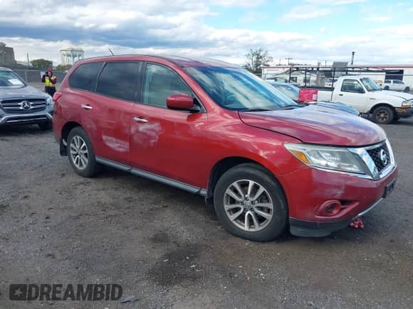 2014 Nissan Pathfinder SV с VIN 5N1AR2MM2EC632471, выставлен на аукционе IAAI как лот 43494051 с пробегом 145 583 миль миль и . История ставок и продаж доступна на DreamBid. Изображение 1.