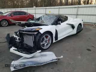 2023 Chevrolet Corvette 2LT with VIN 1G1YB2D42P5110320, listed as a Copart auction lot 68643602 with Not provided miles and . Bid and sale history available at DreamBid. Image 1.