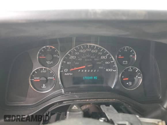 2008 Chevrolet Express Cargo with VIN 1GCFG15X181158693, listed as a Copart auction lot 51988455 with 170,349 mi miles and Salvage title. Bid and sale history available at DreamBid. Image 9.