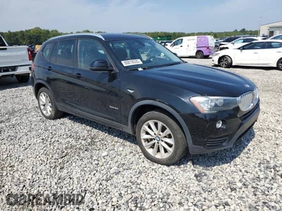 2017 BMW X3 sDrive28i with VIN 5UXWZ7C36H0V94246, listed as a Copart auction lot 80818535 with 98,010 mi miles and Clean title. Bid and sale history available at DreamBid. Image 4.
