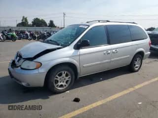 2004 Dodge Caravan SXT with VIN 2D8GP44L14R591166, listed as a Copart auction lot 71053105 with 171,101 mi miles and Salvage title. Bid and sale history available at DreamBid. Image 1.