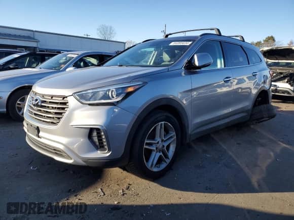 2018 Hyundai Santa Fe SE Ultimate z VIN KM8SRDHF4JU263662, wystawiony jako Copart lot #84085634 z przebiegiem 70 103 mil mil oraz Nie do naprawy • Non repairable. Historia ofert i sprzedaży dostępna na DreamBid. Obrazek 1.