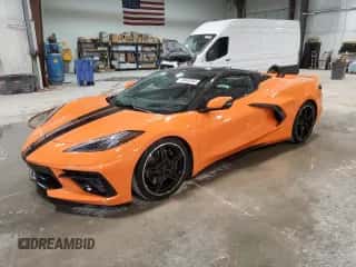 2022 Chevrolet Corvette 3LT with VIN 1G1YC3D49N5116650, listed as a Copart auction lot 44043264 with 5,021 mi miles and . Bid and sale history available at DreamBid. Image 1.
