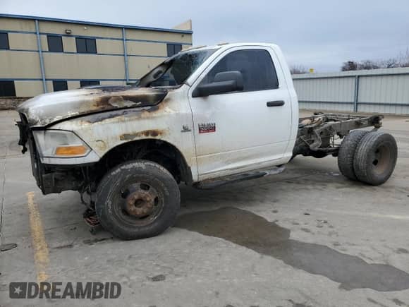 2011 Dodge RAM with VIN 3D73Y4EL3BG625156, listed as a Copart auction lot 82441323 with Not provided miles and Salvage title. Bid and sale history available at DreamBid. Image 1.