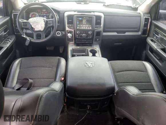 2017 Ram 1500 Sport with VIN 1C6RR6MT2HS501158, listed as a Copart auction lot 54970205 with 42,640 mi miles and Non repairable. Bid and sale history available at DreamBid. Image 8.