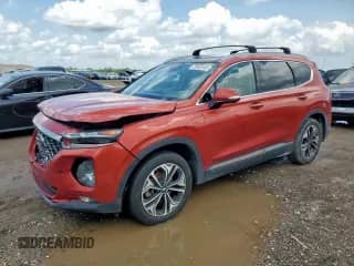 2020 Hyundai Santa Fe Limited с VIN 5NMS53AA3LH159215, выставлен на аукционе Copart как лот 58982465 с пробегом 85 237 миль миль и Списание • Salvage title. История ставок и продаж доступна на DreamBid. Изображение 1.