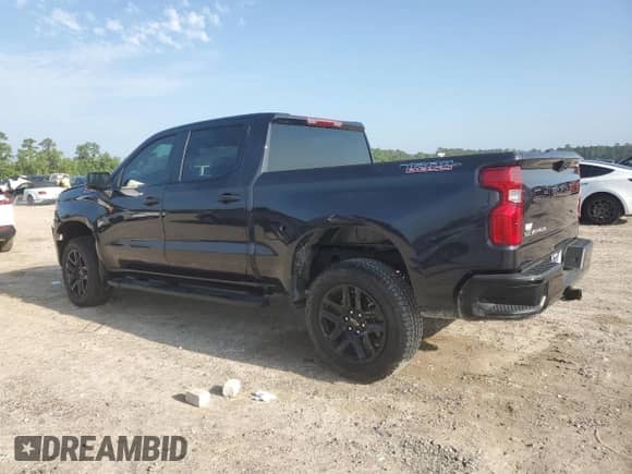 2024 Chevrolet Silverado 1500 Custom Trail Boss с VIN 3GCPDCEK8RG398601, выставлен на аукционе Copart как лот 55607145 с пробегом 933 миль миль и Списание • Salvage title. История ставок и продаж доступна на DreamBid. Изображение 2.