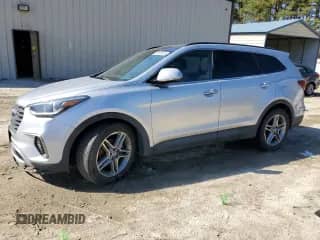 2017 Hyundai Santa Fe SE Ultimate with VIN KM8SRDHFXHU222799, listed as a Copart auction lot 48531585 with 103,544 mi miles and Salvage title. Bid and sale history available at DreamBid. Image 1.