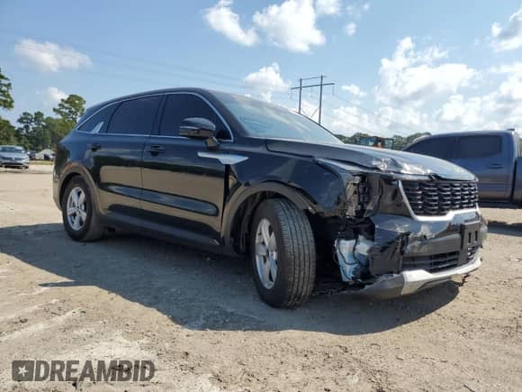 2024 Kia Sorento LX with VIN 5XYRG4JC9RG266093, listed as a Copart auction lot 80208825 with Not provided miles and Salvage title. Bid and sale history available at DreamBid. Image 4.