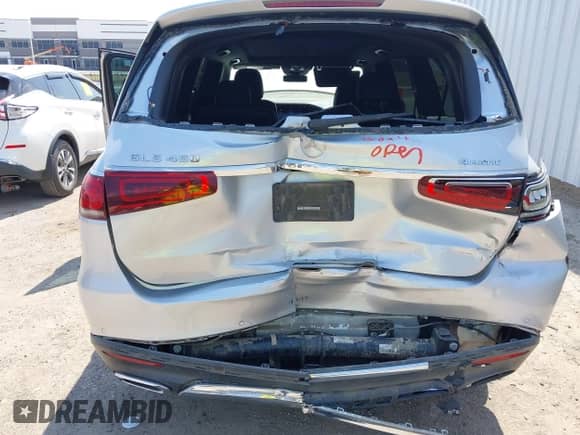 2021 Mercedes-Benz GLS 450 with VIN 4JGFF5KE7MA420641, listed as a IAAI auction lot 43226943 with 96,696 mi miles and . Bid and sale history available at DreamBid. Image 6.