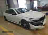 2019 BMW 7 Series 750i xDrive with VIN WBA7F2C5XKB239673, listed as a Copart auction lot 59373745 with 80,432 mi miles and Salvage title. Bid and sale history available at DreamBid. Image 4.