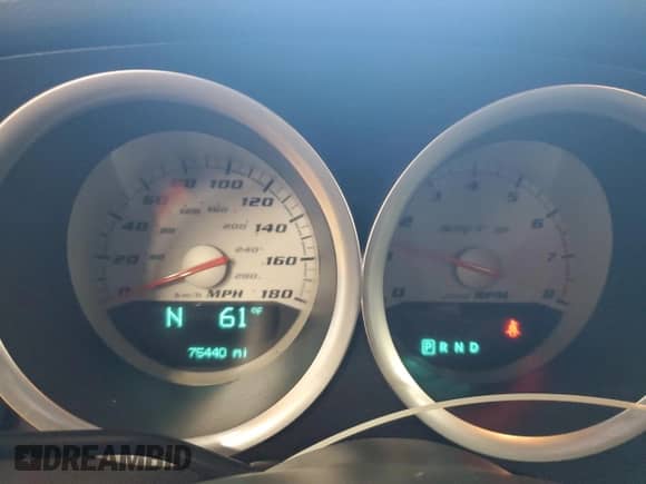 2007 Dodge Charger SRT-8 with VIN 2B3KA73W67H652417, listed as a Copart auction lot 70518705 with 75,440 mi miles and Salvage title. Bid and sale history available at DreamBid. Image 9.