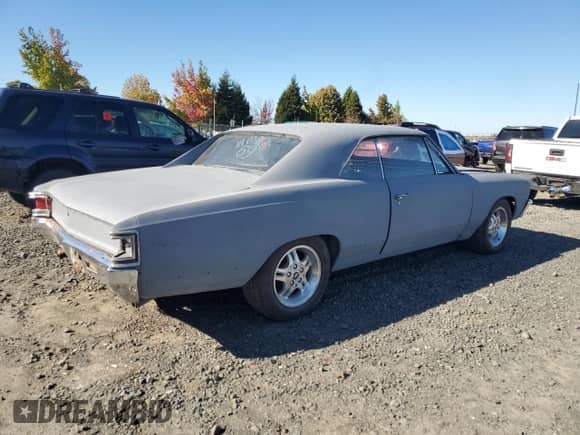 1967 Chevrolet Chevelle с VIN 135177Z122080, выставлен на аукционе Copart как лот 86098665 с пробегом 64 342 миль миль и Списание • Salvage title. История ставок и продаж доступна на DreamBid. Изображение 3.