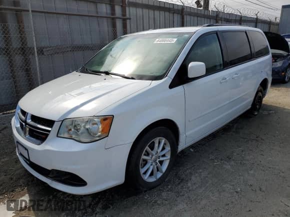2014 Dodge Grand Caravan SXT 30th Anniversary with VIN 2C4RDGCG7ER184153, listed as a Copart auction lot 64866445 with 193,640 mi miles and Clean title. Bid and sale history available at DreamBid. Image 1.
