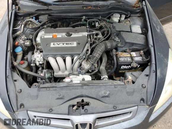 2005 Honda Accord LX with VIN 1HGCM55405A165026, listed as a Copart auction lot 70010165 with 204,293 mi miles and Clean title. Bid and sale history available at DreamBid. Image 11.