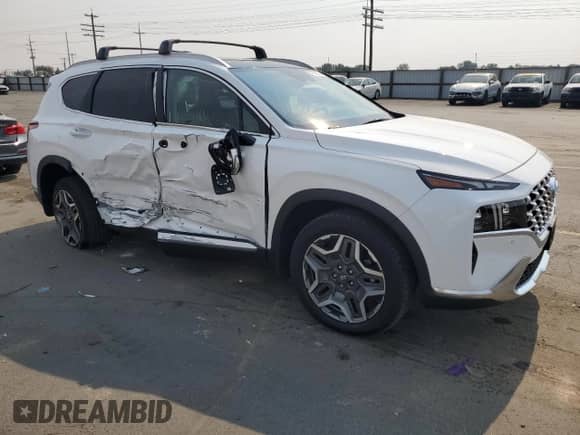 2023 Hyundai Santa Fe Limited z VIN 5NMS5DA12PH006515, wystawiony jako Copart lot #71558005 z przebiegiem 8 006 mil mil oraz Szkoda całkowita • Salvage title. Historia ofert i sprzedaży dostępna na DreamBid. Obrazek 4.