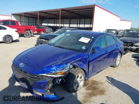 2023 Hyundai Elantra SE with VIN KMHLL4AG1PU596242, listed as a IAAI auction lot 43378567 with 25,135 mi miles and . Bid and sale history available at DreamBid. Image 17.
